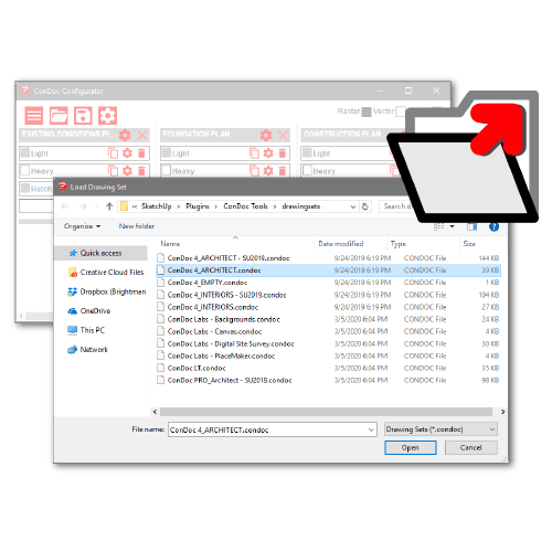 CONDOC_SYSTEM-LOAD DRAWING SET